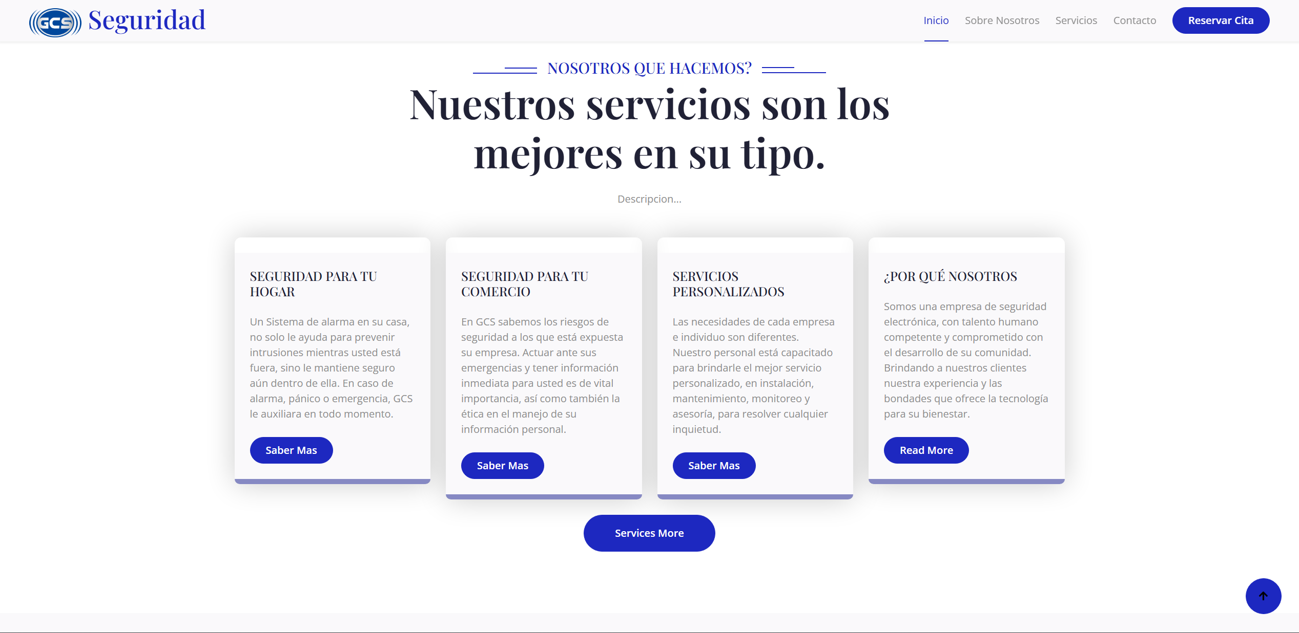 Projecto Web GCS